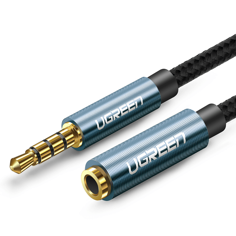 UGREEN 3.5mm Extension Audio Cable Mic 4-Pole Male to Female