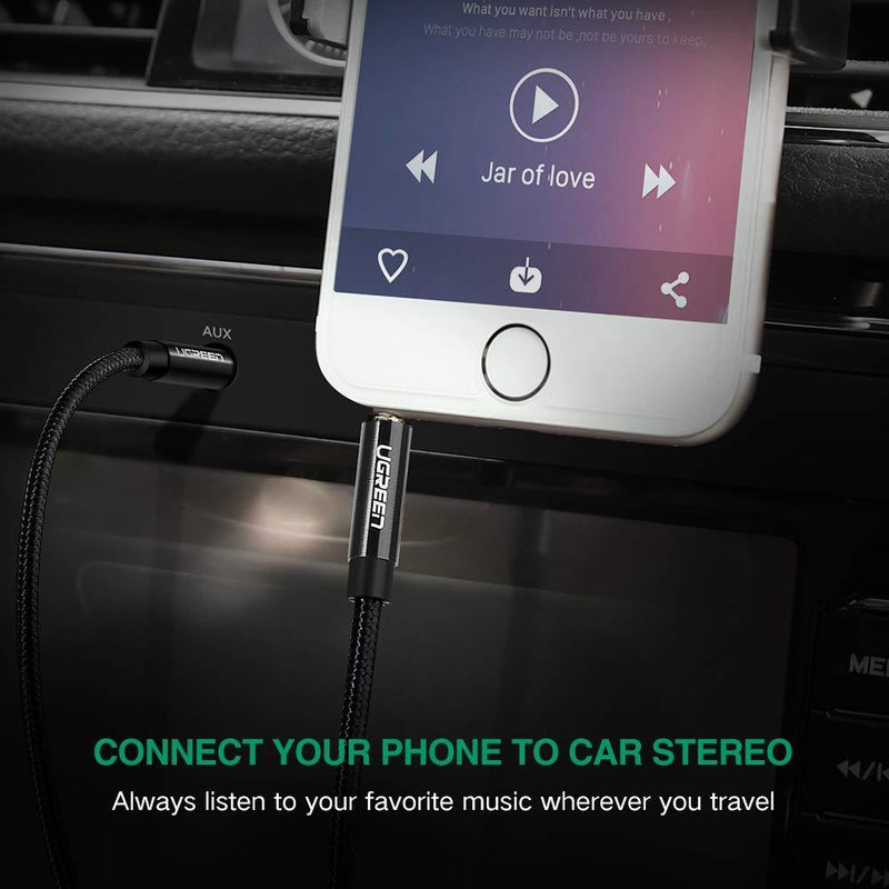 UGREEN 3.5mm Audio Aux Cable Braided Male to Male