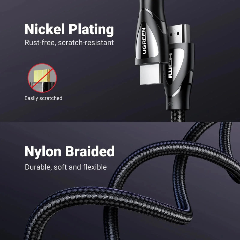 UGREEN HDMI 2.1 Cable 48Gbps 8K@60Hz 4K@120Hz