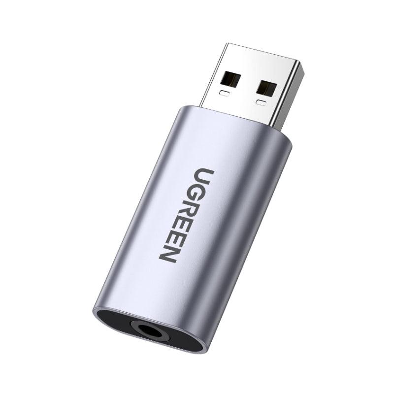 UGREEN Sound Card Audio Adapter USB to 3.5mm Aux External Converter