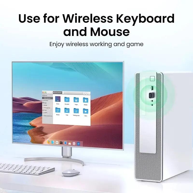 UGREEN USB Bluetooth 5.4 Wireless Dongle Adapter Receiver for PC
