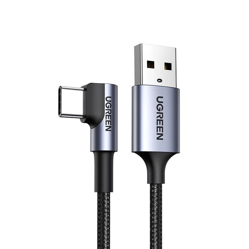 UGREEN Right Angle USB-C Fast Charging Cable 18W