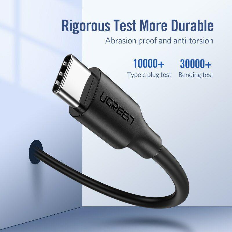 UGREEN USB-C to USB-C Cable Male to Male 60W PD 3A QC3.0 Fast Charge