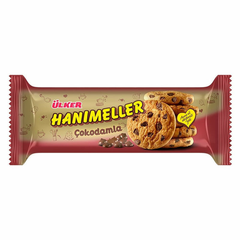 Ulker Hanimeller Cokodamla Chocolate Chip Biscuits 82g