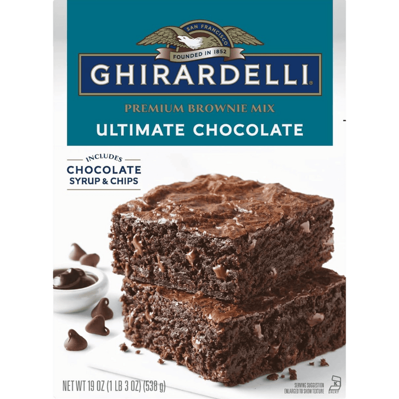 Ultimate Chocolate Ghirardelli Brownie Mix | 538g - InStock