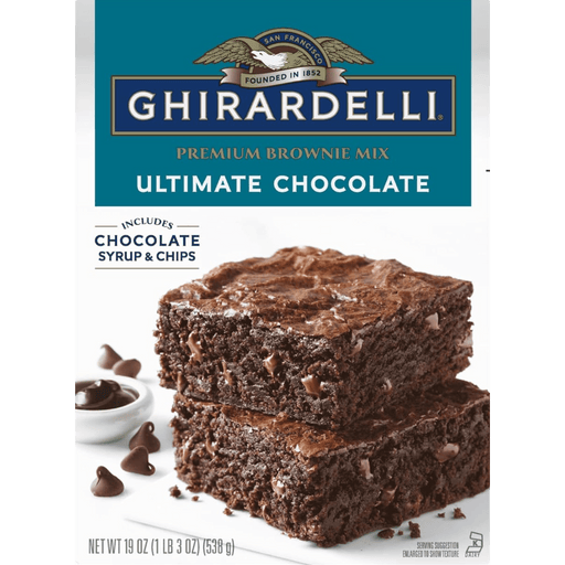 Ultimate Chocolate Ghirardelli Brownie Mix | 538g - InStock