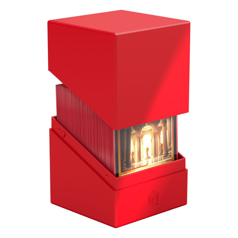 Ultimate Guard - Boulder Deck Case 100+ Solid Red