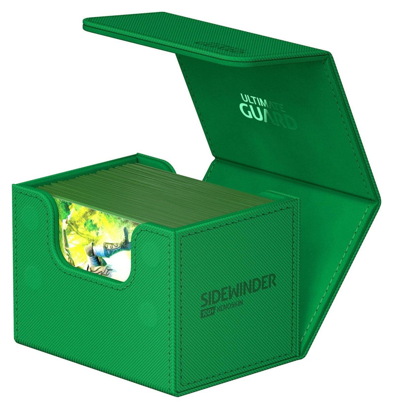 Ultimate Guard Sidewinder 100+ XenoSkin Monocolor Green