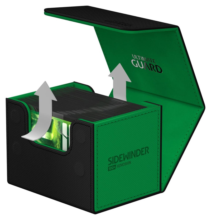 Ultimate Guard Sidewinder 100+ Xenoskin Synergy - Black/Green