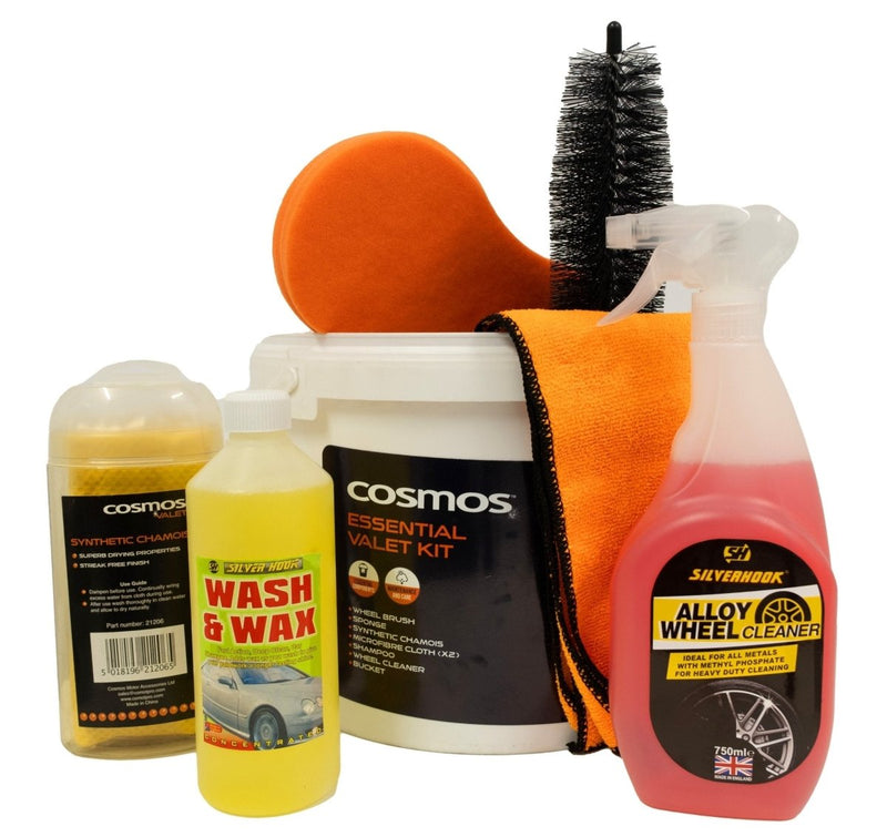 Ultimate Valet Bucket Kit Complete Car Cleaning Essentials for a Showroom Shine