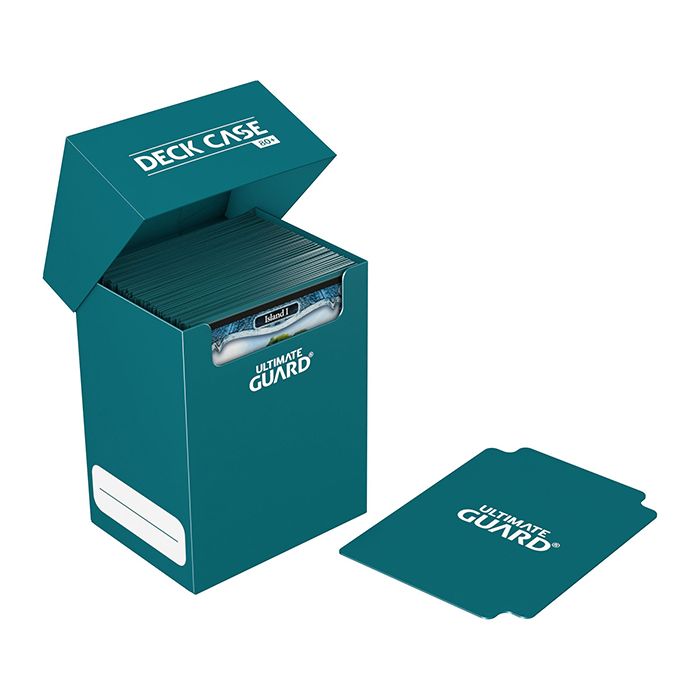 Ultimate Guard - Deck Case 80+ Standard Size - Petrol