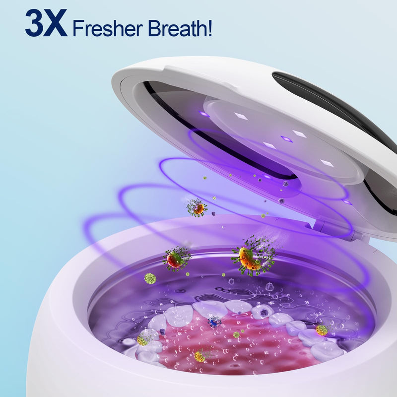Upgraded Ultrasonic Retainer Cleaner - 45kHz Cleaning Machine with 200ml Pod