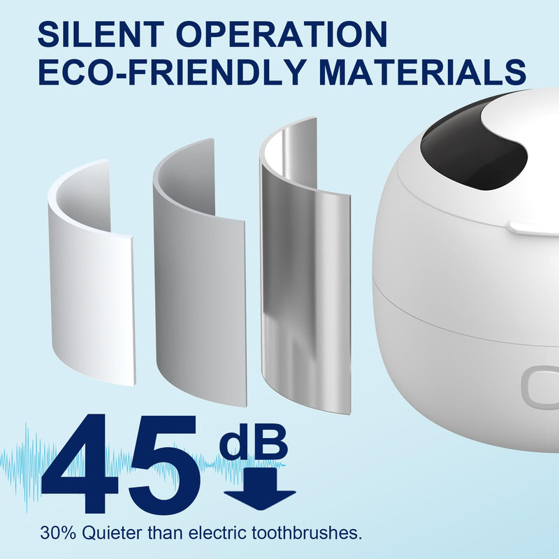 2025 Ultrasonic Retainer Cleaner 45kHz – 24W, 200ml, 4 Modes