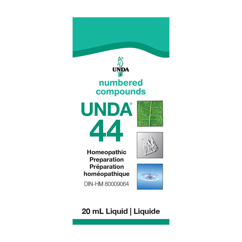 UNDA 44 Numbered Compounds | Homeopathic Preparation 0.7 fl oz