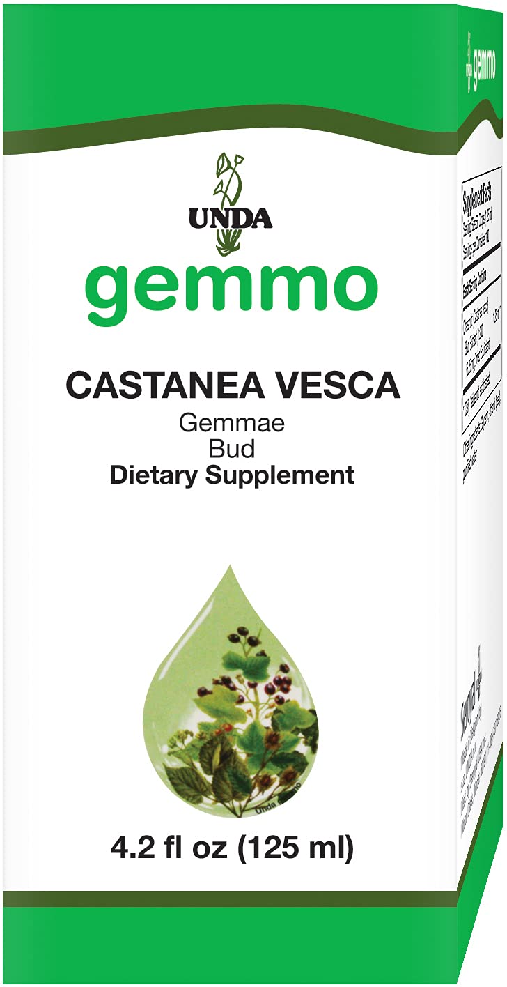 UNDA Gemmo Therapy Castanea Vesca Chestnut Bud Extract 4.2 fl oz
