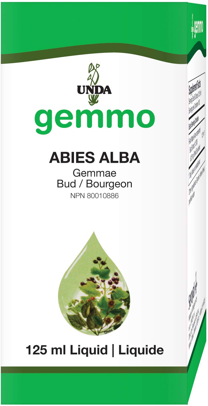 UNDA Gemmo Therapy Abies Alba | Silver Fir Buds | 4.2 fl. oz.