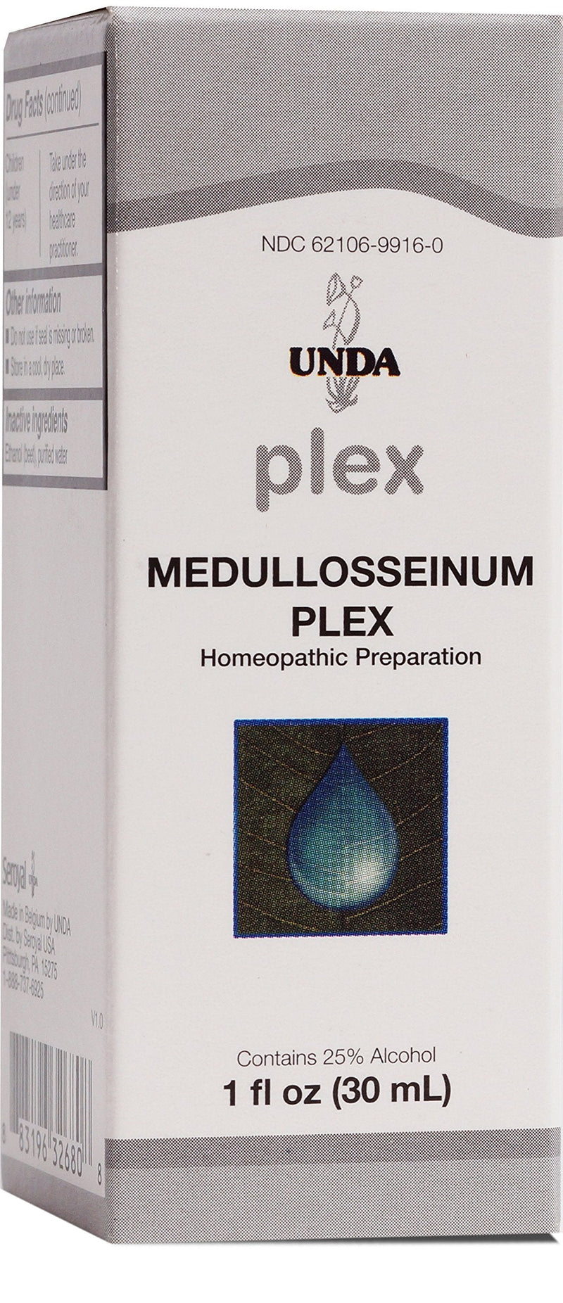 UNDA Medulosseinum Plex | Supports and Maintains Bone Health | 1 fl oz