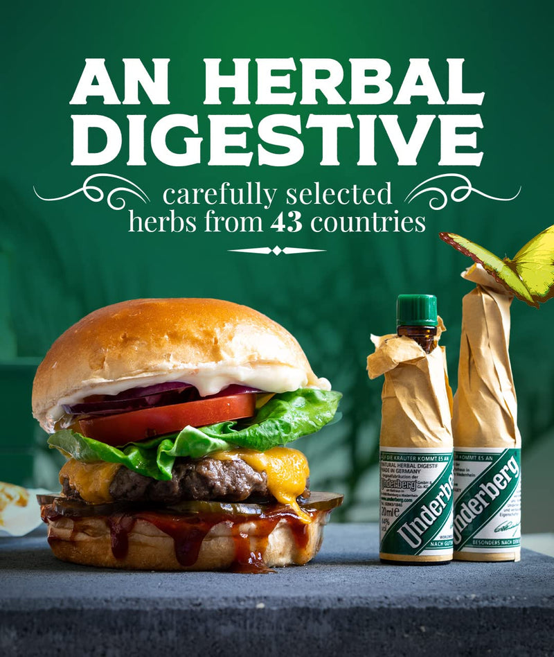 Underberg 12 Bottle Pack - German Herbal Digestive Bitters