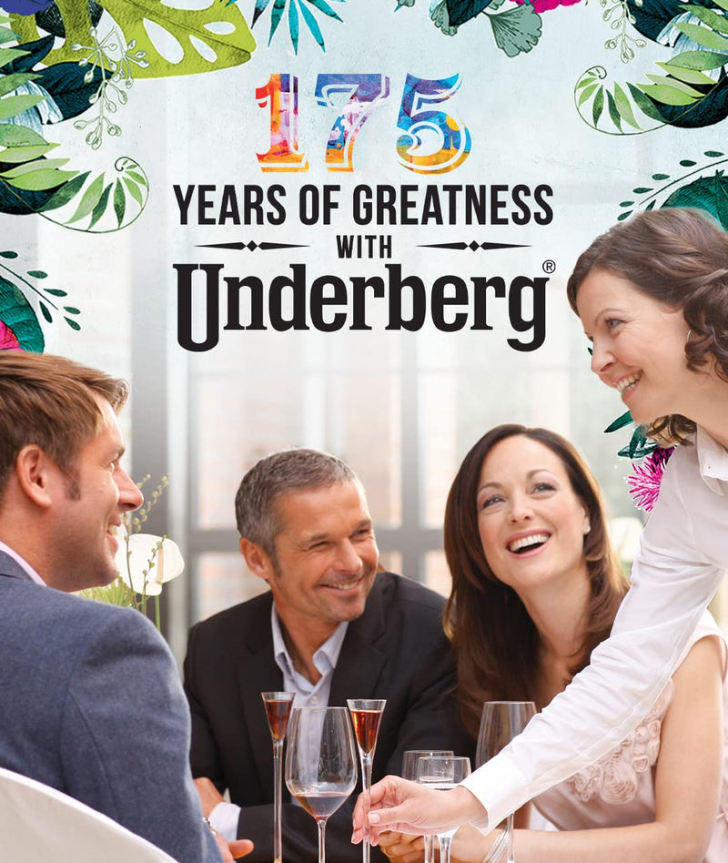 Full Case of Cardboard 12 Packs (120 Total) 120 Bottles Liquid by Underberg