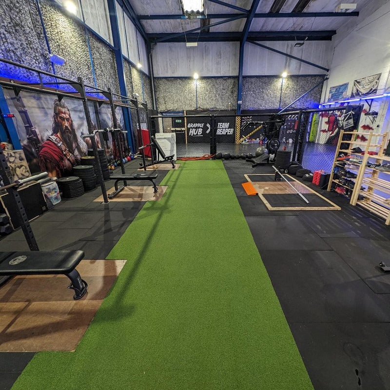 Sprung Plain Colour Uni Indoor Sprint Track - 2m Wide