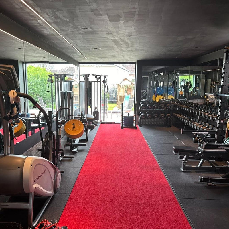 Sprung Plain Colour Uni Indoor Sprint Track - 2m Wide