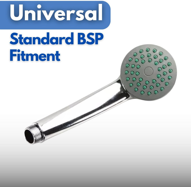 High Pressure Chrome Shower Head for Electric & Mixer Showers