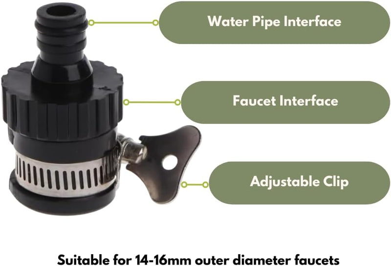 Universal Quick Connect Tap to Hose Connector