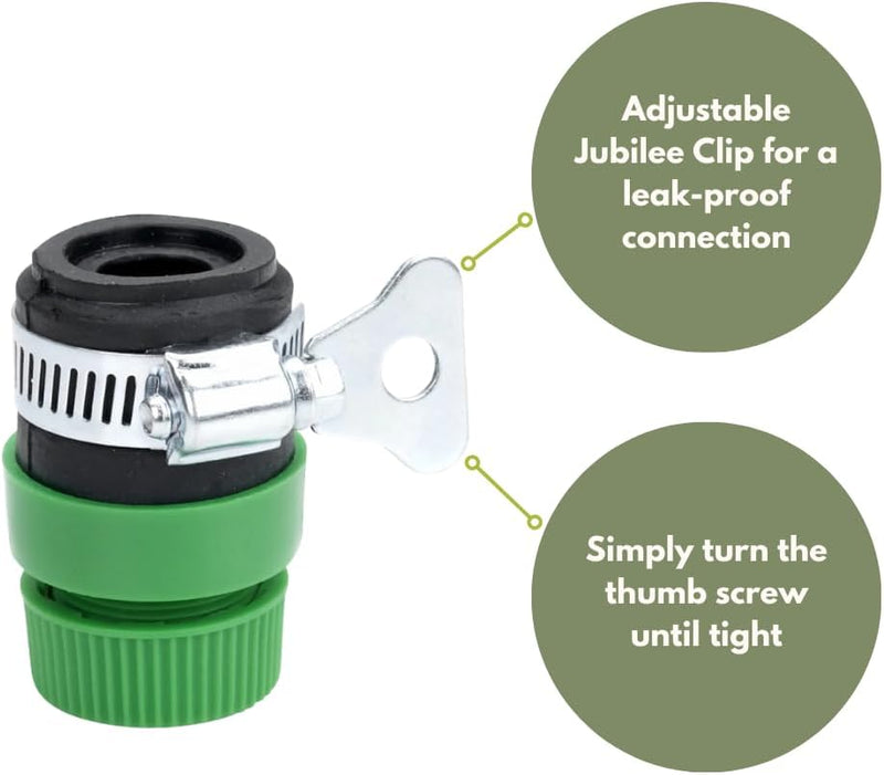 Universal Kitchen Tap Hose Connector Rubber Mixer Tap Adaptor