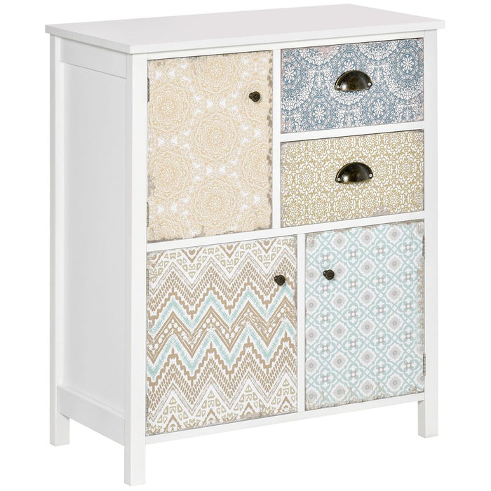 Drawer Table Sideboard Multi-purpose Storage Chest Shabby Chic