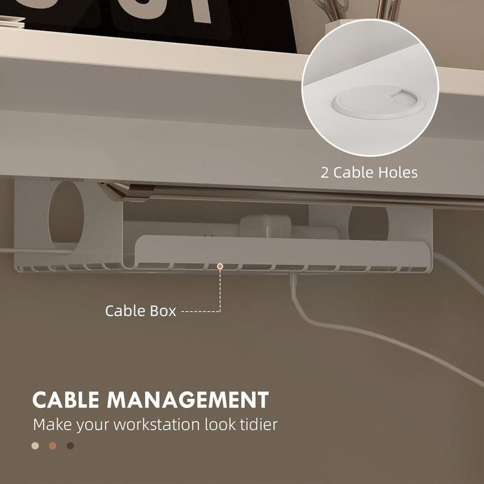 Effortlessly Switch Between Sitting & Standing with Vinsetto Electric Desk