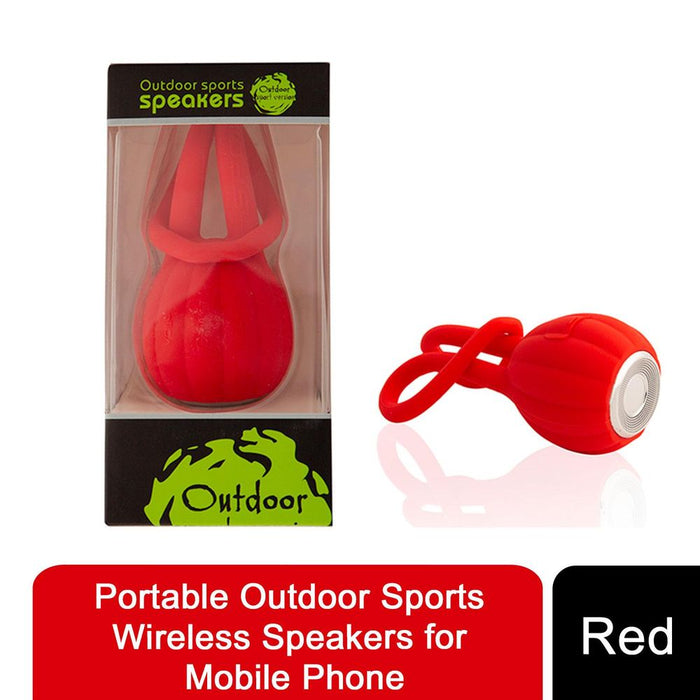 High-Quality Portable Wireless Speakers for Mobile Phone [Red]