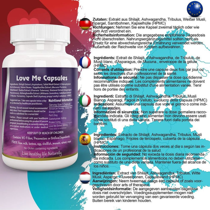 Love Me Capsule: Powerful Blend of Herbs for All Your Needs