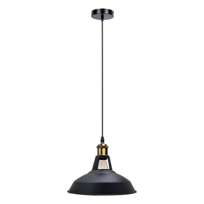 Modern Vintage Industrial Retro Metal Lamp Shade Loft Pendant Ceiling Light