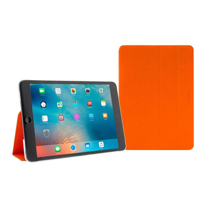 Xtreme Mac Microfolio Case for iPad Mini, Tangerine - Premium Quality, Multi-angle Stand, Durable Fabric