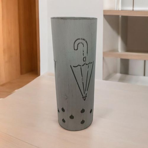 49CM CREAM METAL UMBRELLA STAND