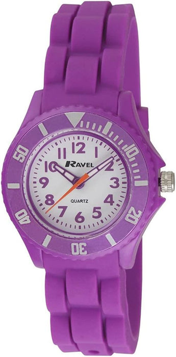 Ravel Children's  Sports Silicon Sports Watch Purple R1802.7
