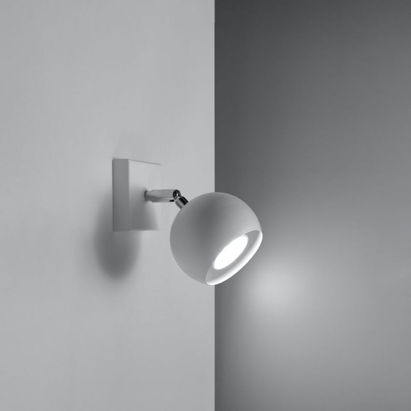 Wall lamp steel Oculare modern Design GU10