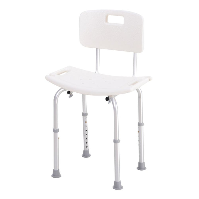 Premium Bath Chair: Safety Seat for Elderly, Adjustable Height, Durable - HOMCOM