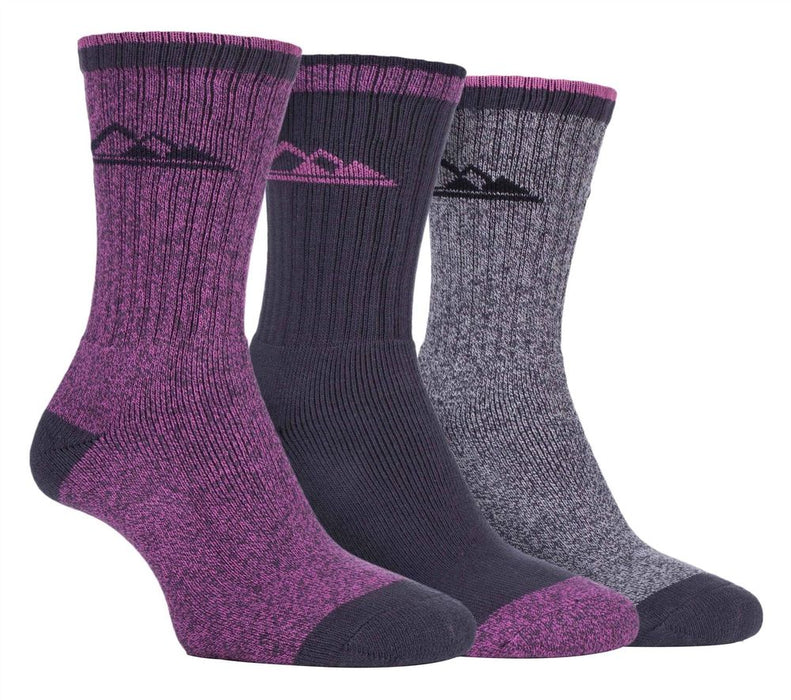 Storm Bloc - 3 Pairs Ladies Cushioned Boot Socks