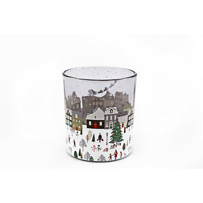 Stunning Christmas Market Themed Tealight Holder