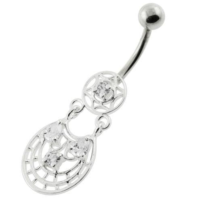 Fancy Jeweled belly button rings