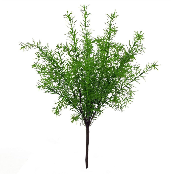 High-Quality 45cm Artificial Asparagus Fern Plant - Lifelike Replica for Low-Light Areas