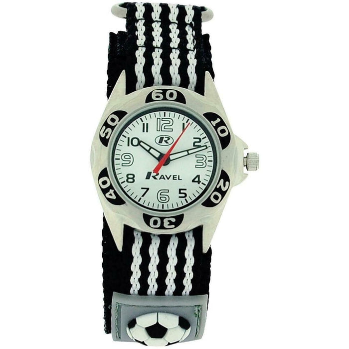 Ravel Children Velcro Nylon Watch Available Multiple Colour & Design R1507