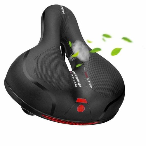 Bicycle Saddle Bike Seat Gel Touring Women Men UK 25 x 20 x 9cm