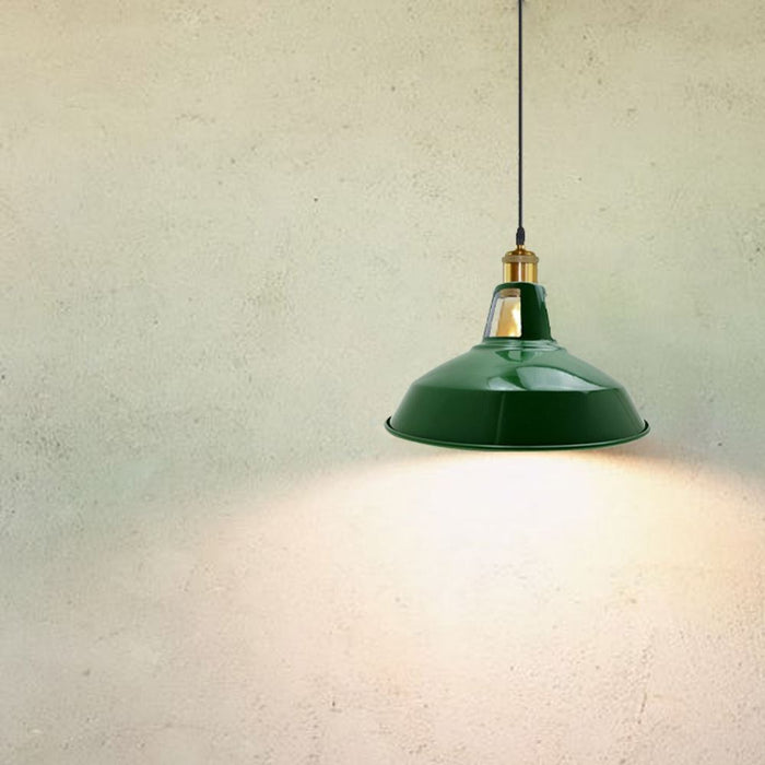 Modern Vintage Industrial Retro Metal Lamp Shade Loft Pendant Ceiling Light