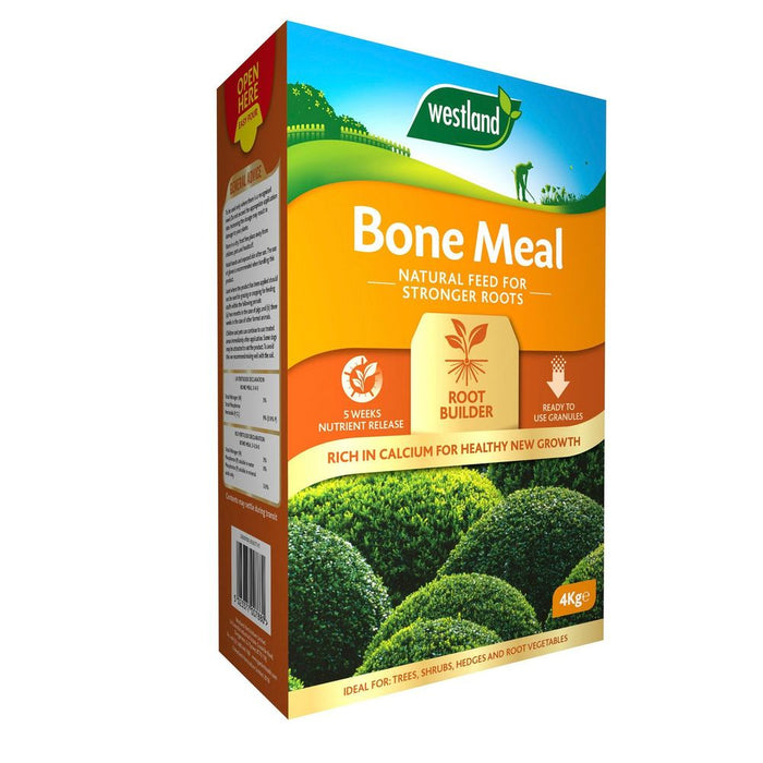 Bonemeal 4kg Box (Ideal for trees & shrubs - Promotes strong & healthy rooting)