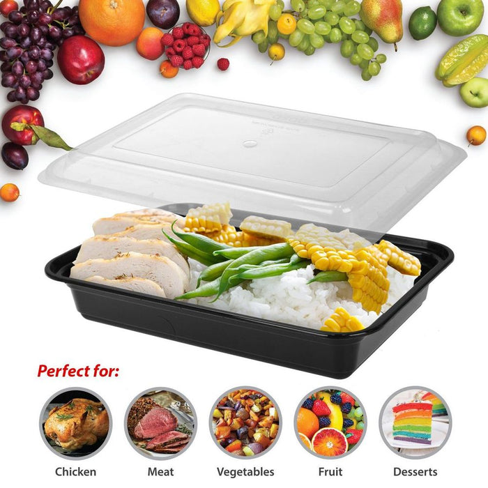 Premium Quality ASAB Meal Prep Containers - 10PK