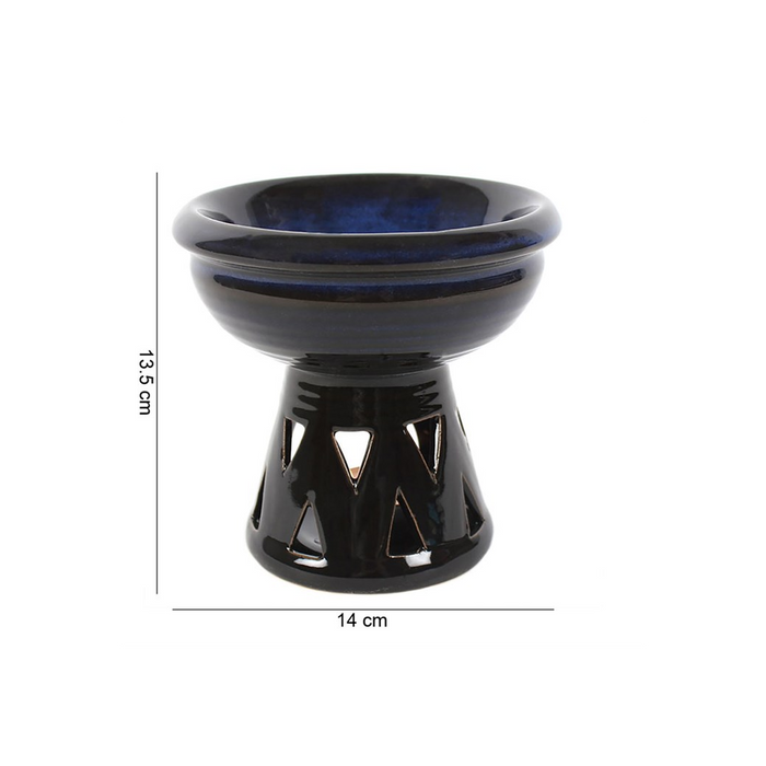 Deep Bowl Blue Oil Burner