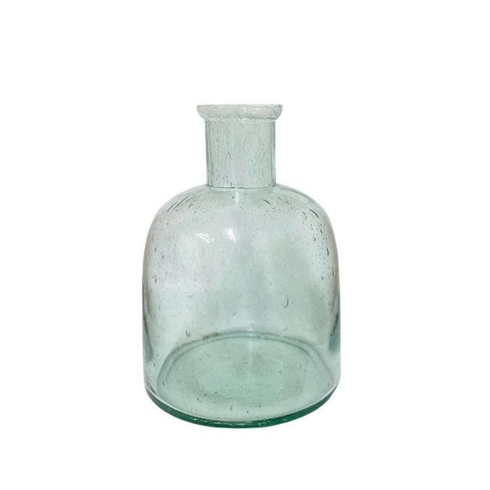 Stunning Green Bubble Vase - 41cm Height, Domed Design