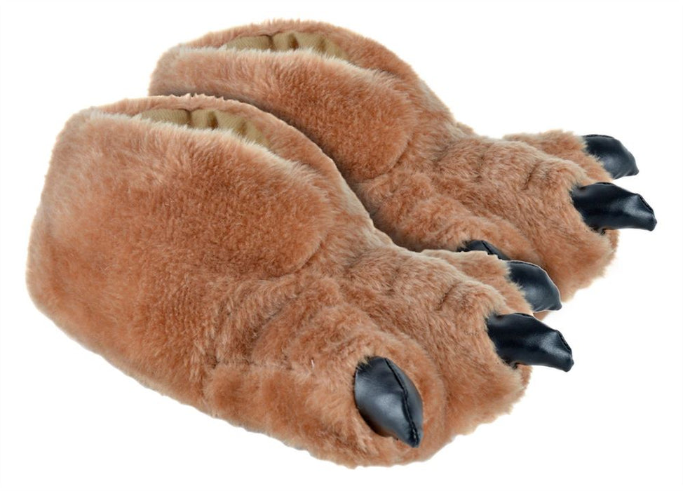 Slumberzzz Childrens Kids Monster Feet Slippers